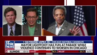 Chicago Alderman Raymond Lopez reacts to Mayor Lori Lightfoot saying "F*ck Clarence Thomas"