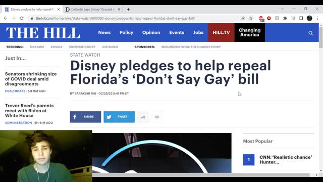 DISNEY not so hidden gay agenda and their PUSH to REPEAL "Don't say Gay" bill