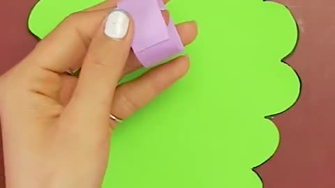 How to make Grape From Paper! Fruit Craft for Kids