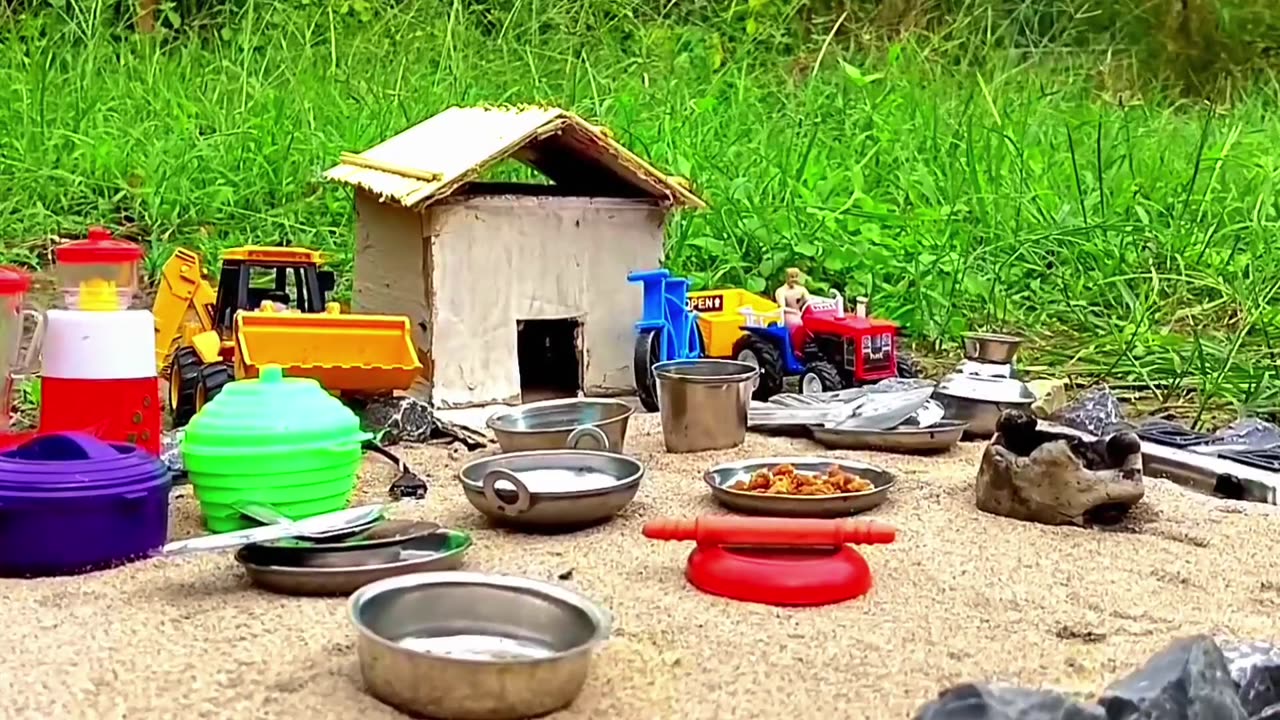 Mini Kitchen House Tour || Jalebi Coocking Mini Style