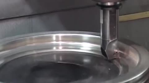 Industrial CNC lathe can be so beautiful