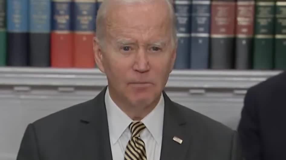 Joe Biden calls on American energy companies to halt buybacks of stocks "while a war is raging."