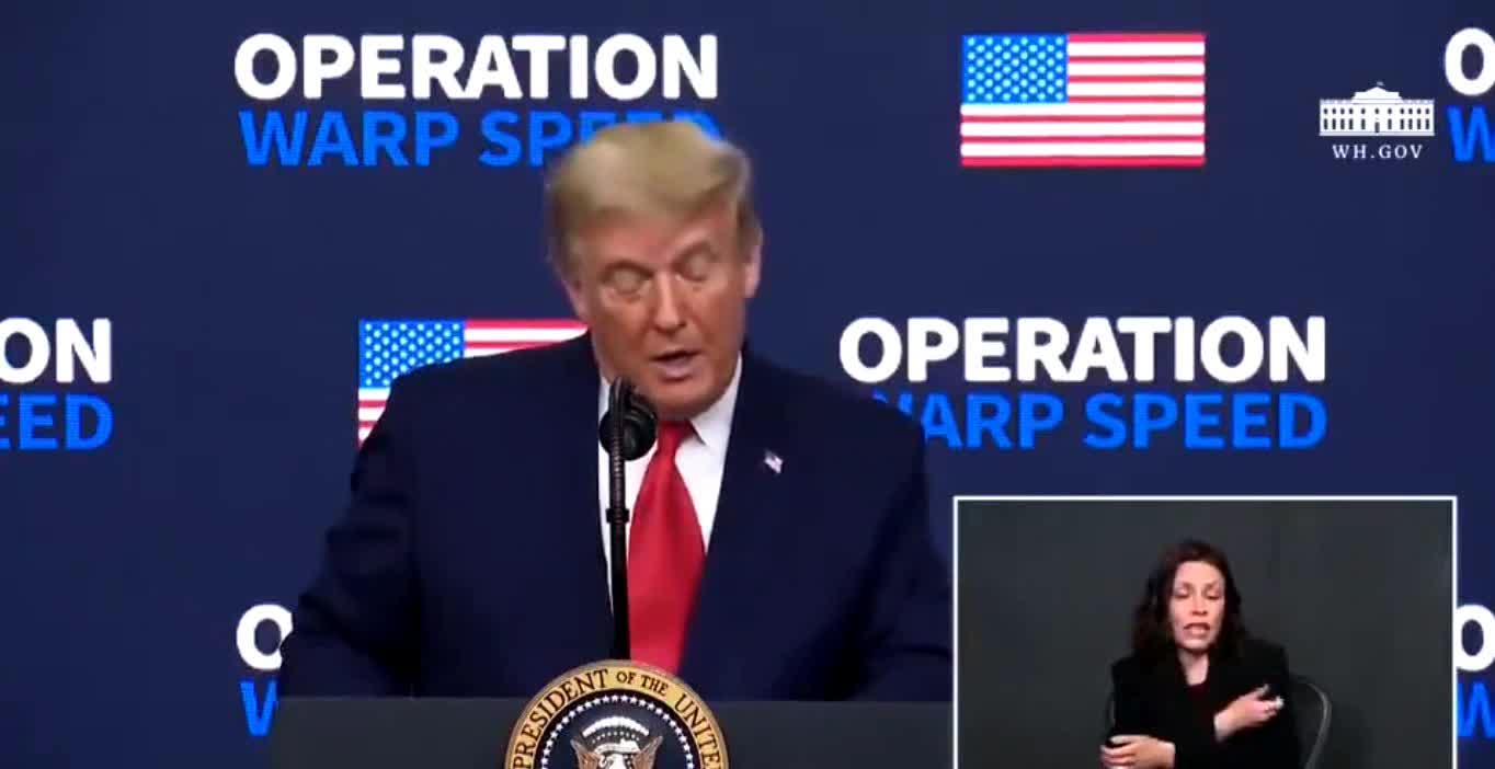 President Trump Predicts Vaccine By Spring 2021
