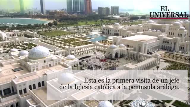 Papa Francisco se reúne en Abu Dabi con los gobernantes de Emiratos Árabes Unidos