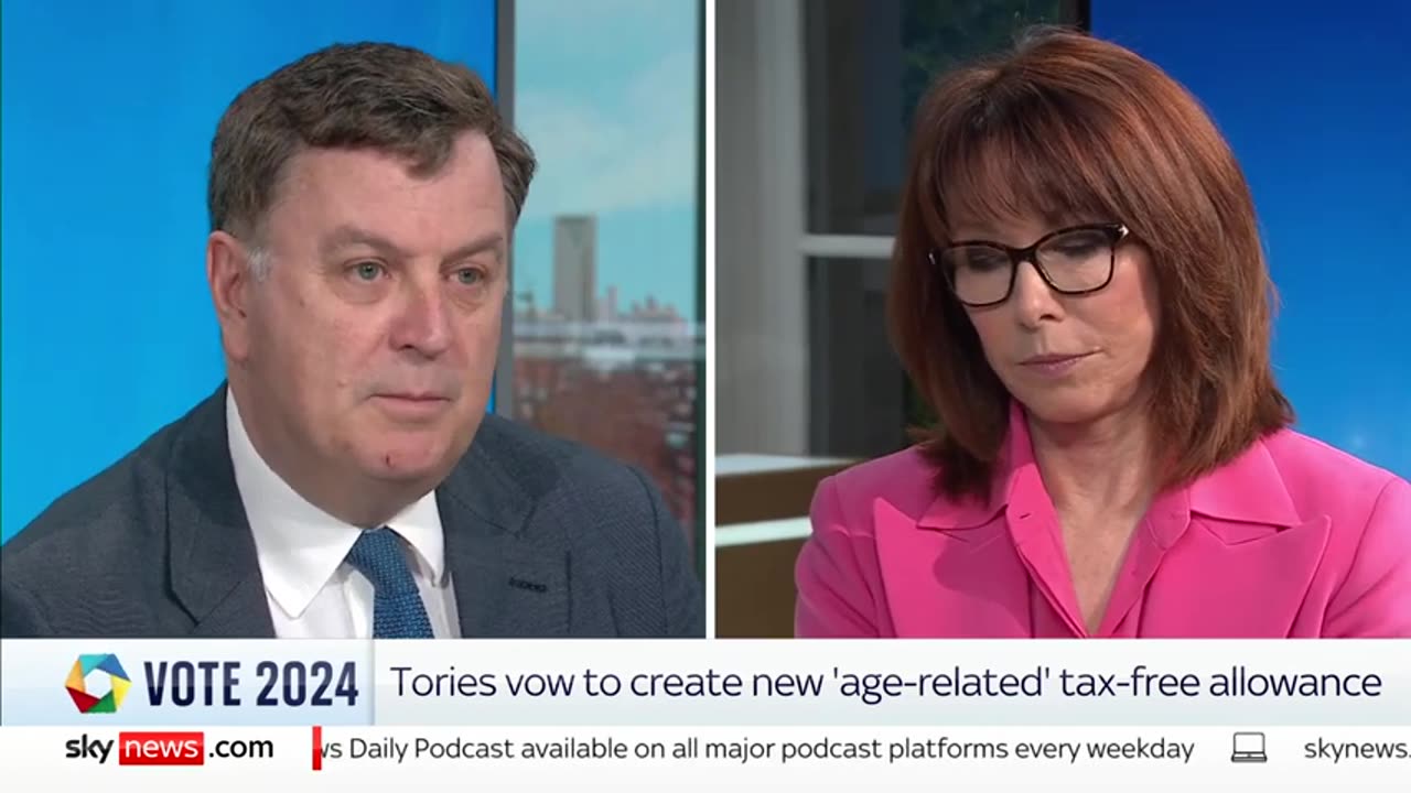 Minister insists economy is 'turning a corner' as business bosses back Labour Vote 2024 Sky News
