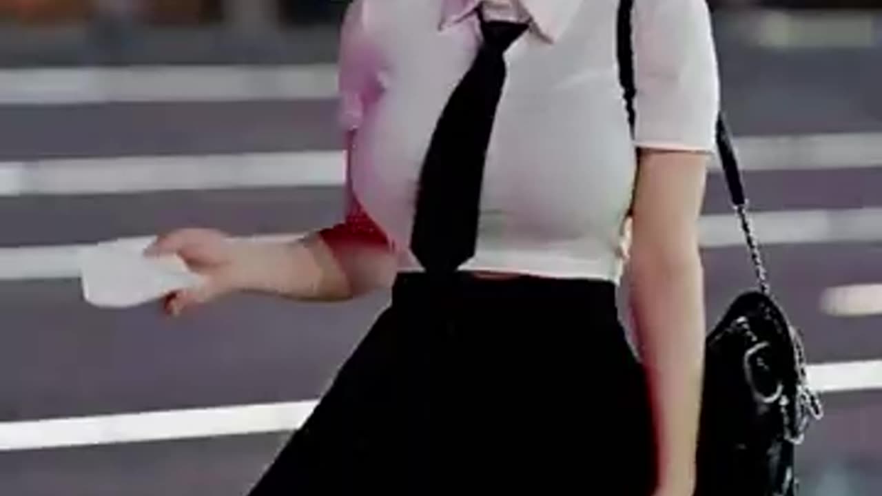 (Chinese girl 01m) Fashion Style Short Video