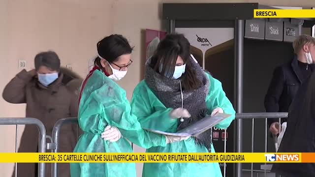 Brescia, 35 cartelle cliniche sull'inefficacia del vaccino rifiutate dall'autorità giudiziaria