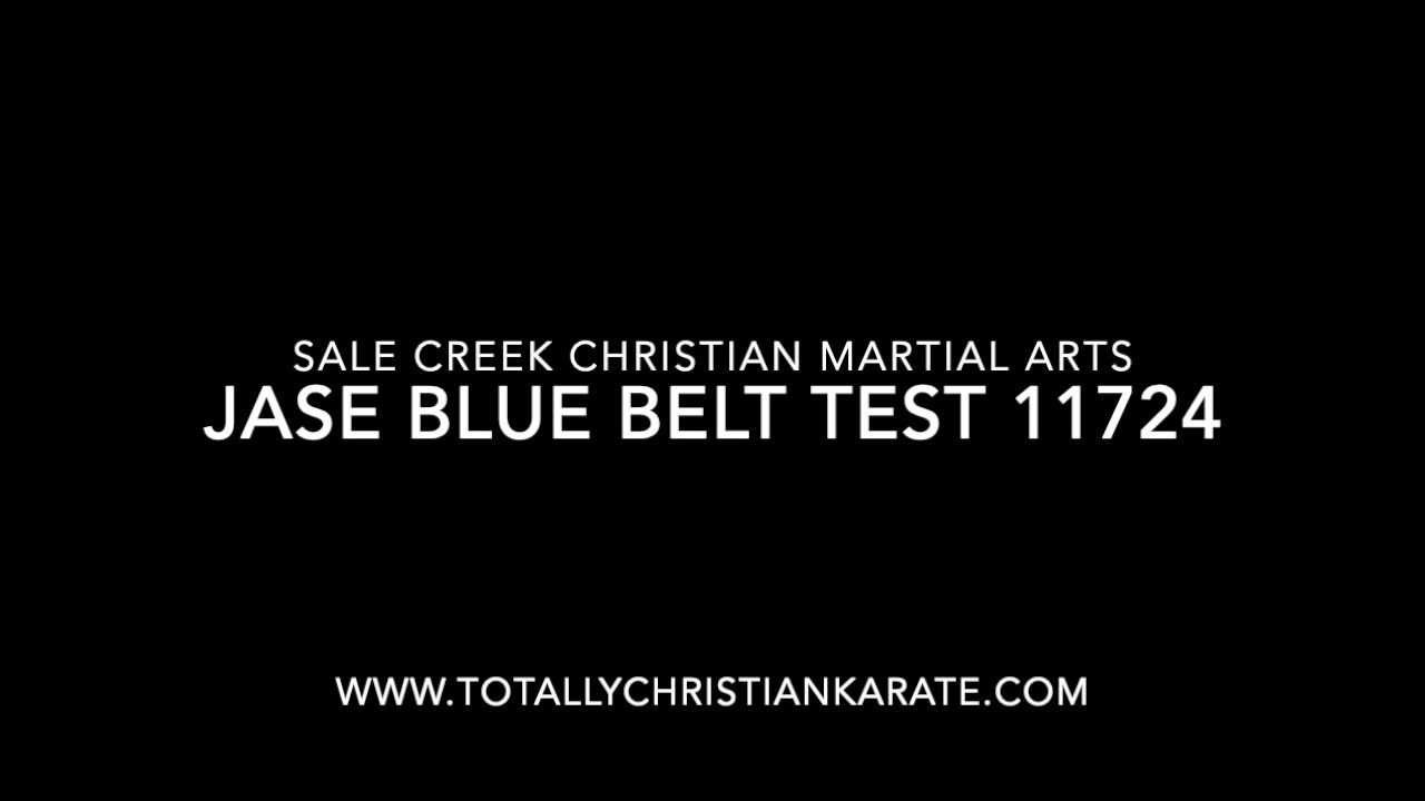 JASE Blue Belt Test 11724