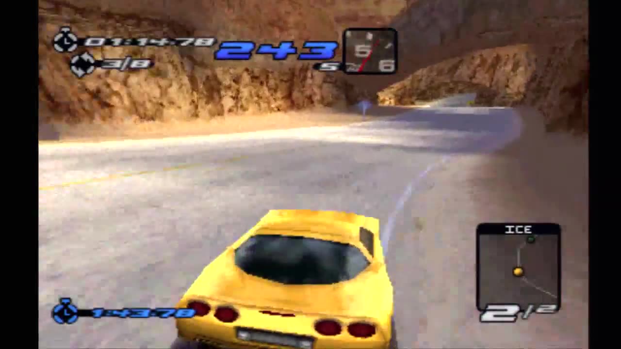 Need For Speed 3 Hot Pursuit | Redrock Ridge 16:18.68 | Race 190