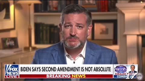 Ted Cruz says/ leftist want to take fire arms away and leave people defenseless.