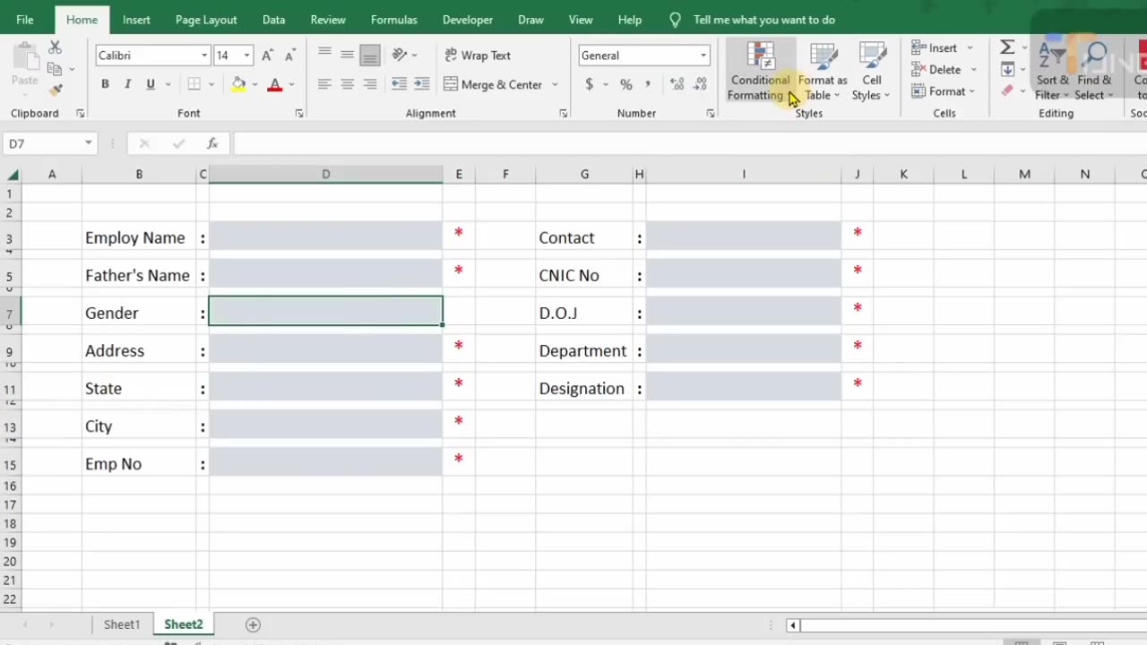 Automatic Data Entry From In Excel