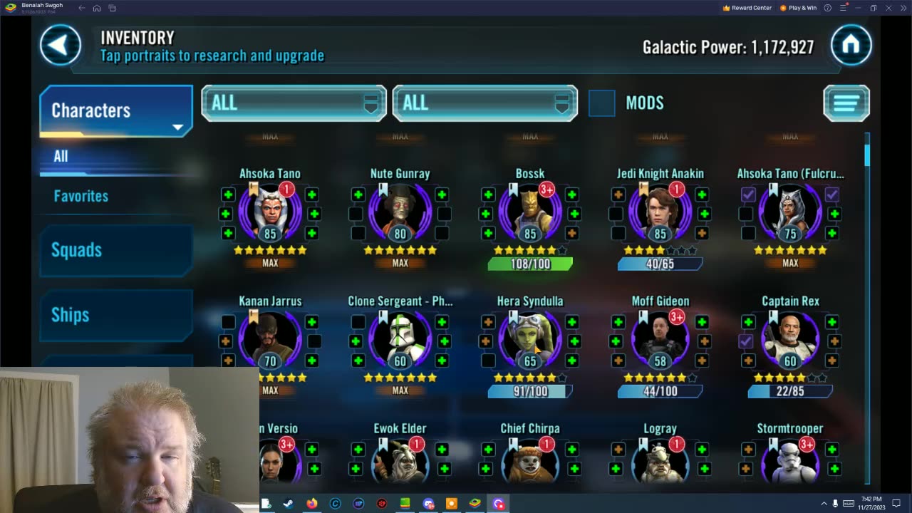 Star Wars Galaxy of Heroes F2P Day 203