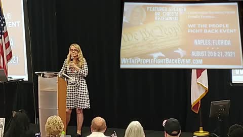 Dr. Christa Krzeminski Exposes the Truth about Masks and The Gene Therapy "Vaccine"!