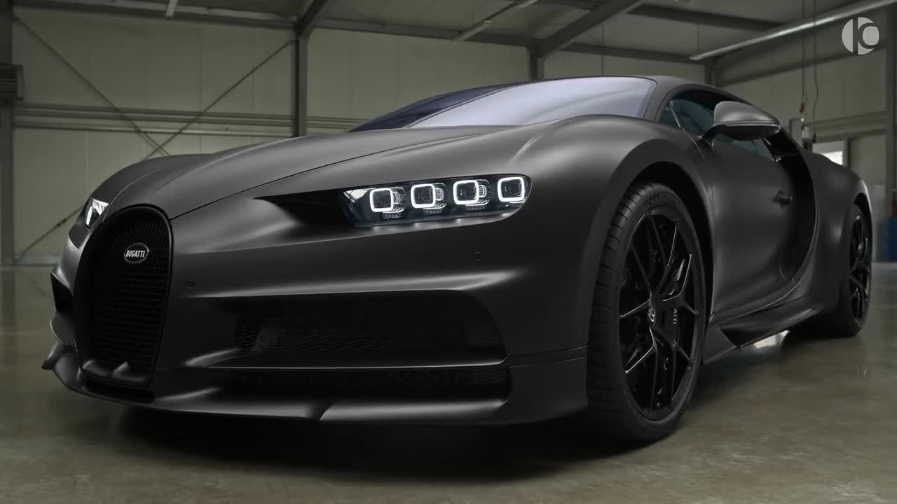 1 of 20 BUGATTI Chiron Sport NOIRE 2021 Sound, Interior and Exterior subtleties