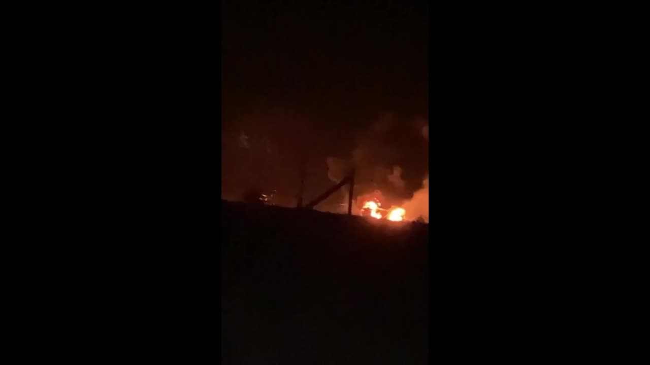 ATACMS Strike - Full video from Russia soldiers from the airfield in Berdyansk