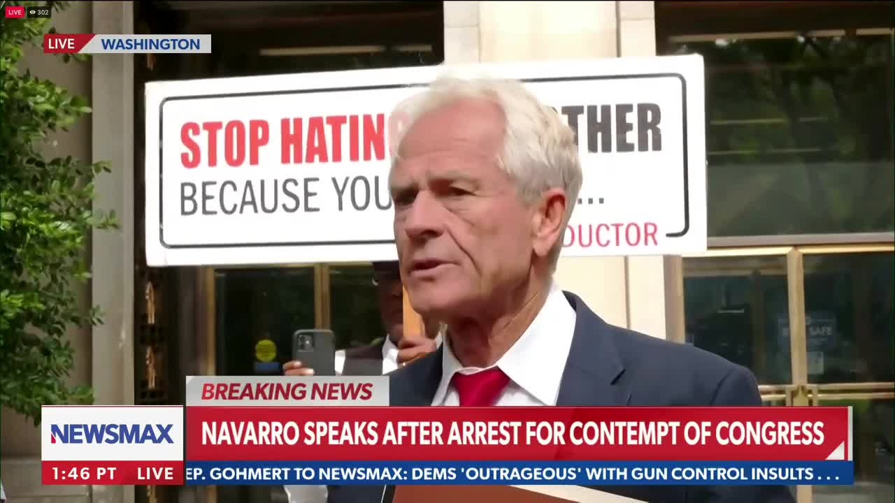 Peter Navarro indicted by DOJ for contempt of Congress for defying Jan. 6th Committee