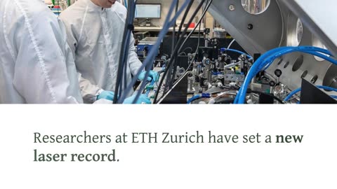 Ultra-Powerful, Ultra-Fast: New Laser Pulses Smash World Records