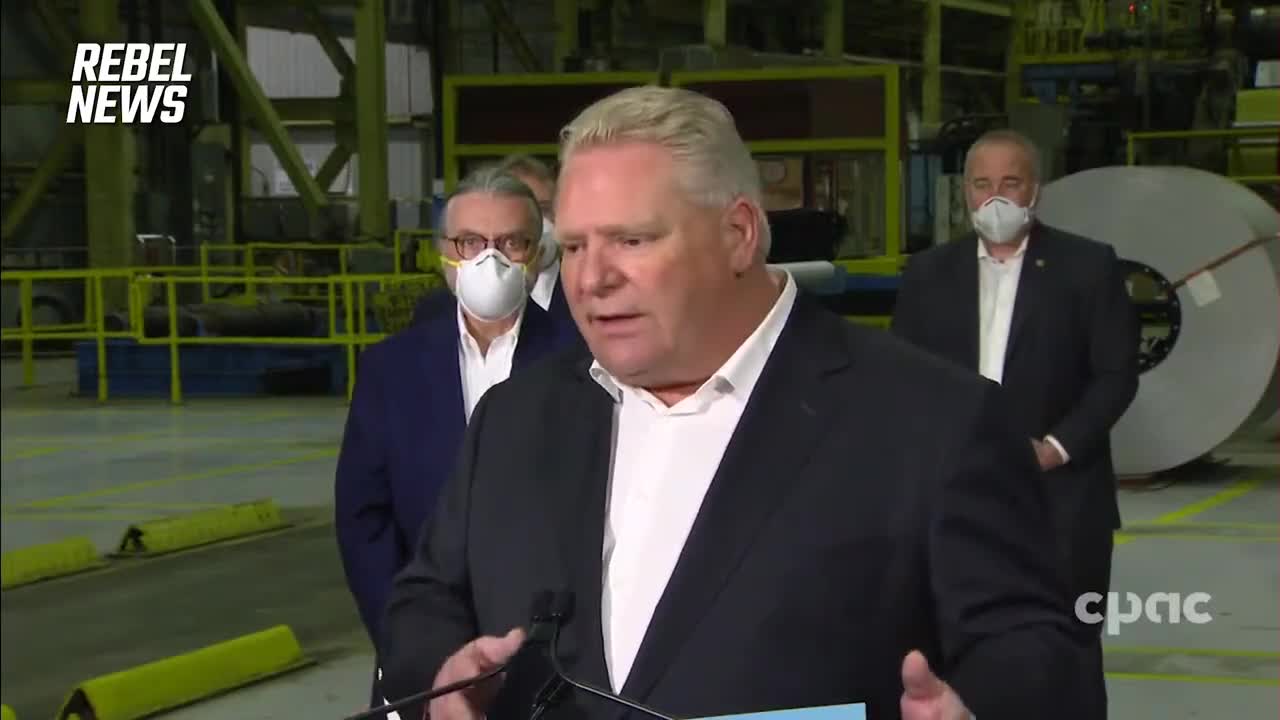 דאג פורד ראש הממשלה של אונטריו פוצץ את בית הקלפים של ג'סטין טרודו