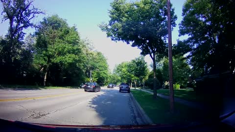 Truck Drives Wrong Way Through Traffic