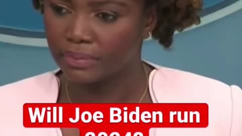 26% of democrats want Biden to run 2024… Will he run?