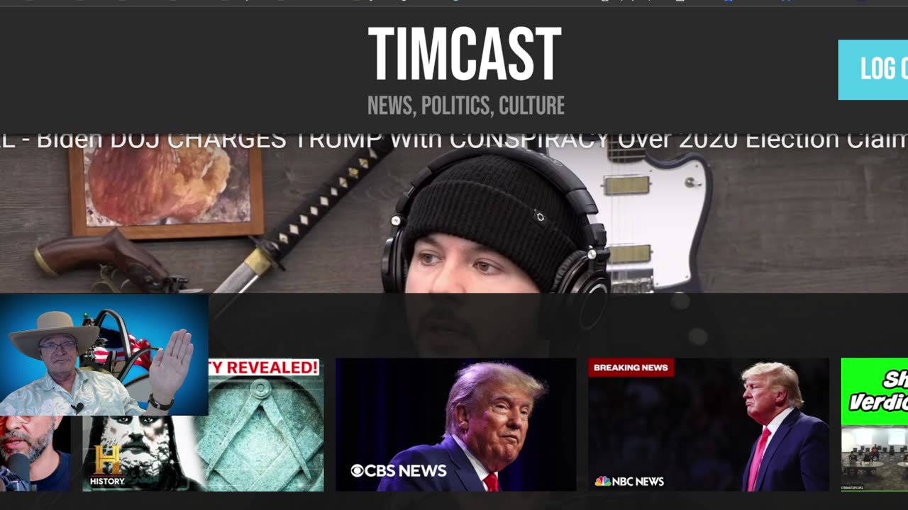 Ep. 678 It's Time For Tuesday's "All Hat, No Cattle Timcast IRL Watch Party!"