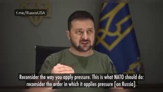 Zelensky Calls on NATO to Launch "Preemptive Strikes" Against Russia