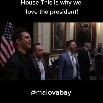 Donald J Trump Tremendous White House Singing Chior Hip Hop Style