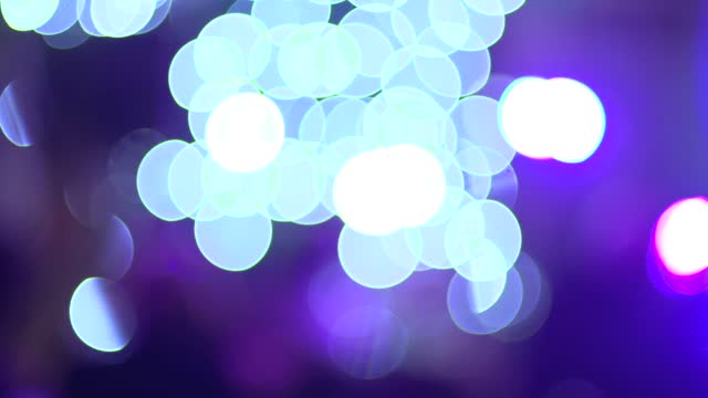 xmas bokeh disco lights 1