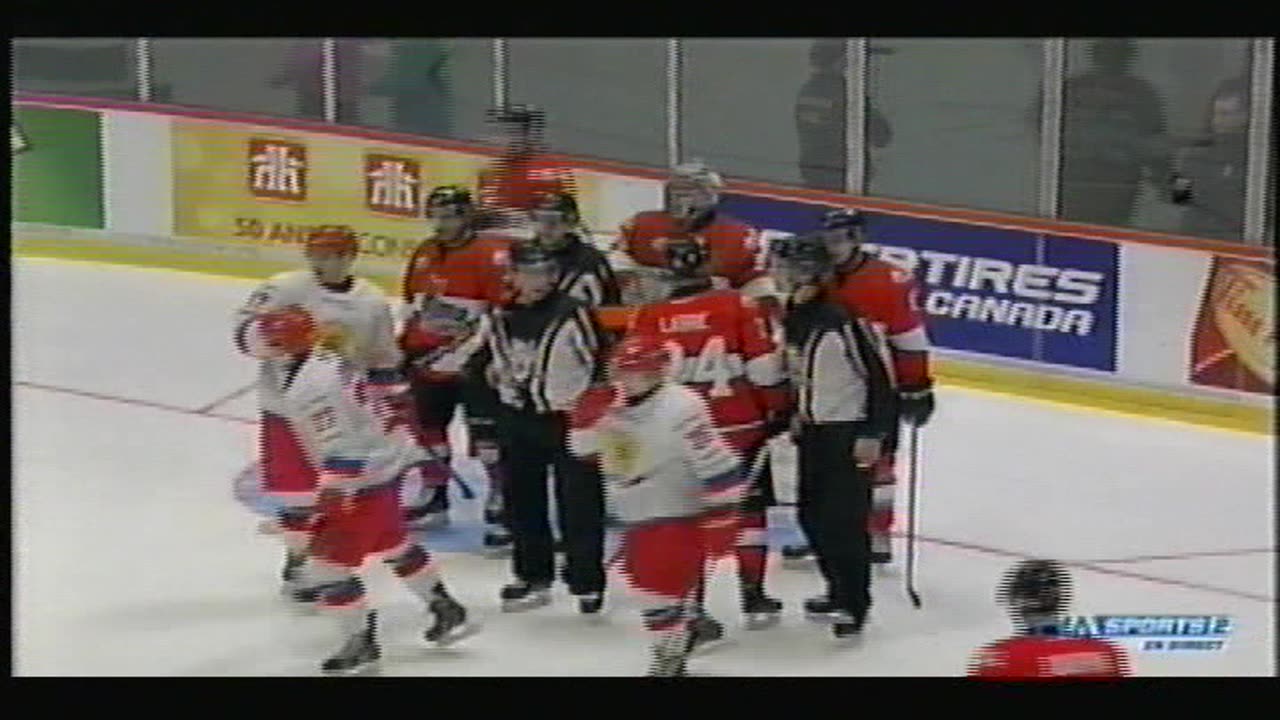 Le Défi Subway 2014 Russie vs Étoiles de la LHJMQ 2 IEME Match