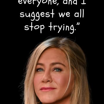 Jennifer Aniston Quotes Listen before you fail in love