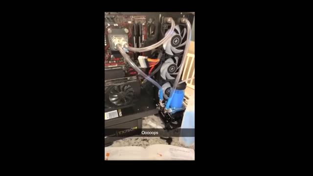 🔥 Water Cooling PC Fail 🤑 Expensive FAIL 🤑