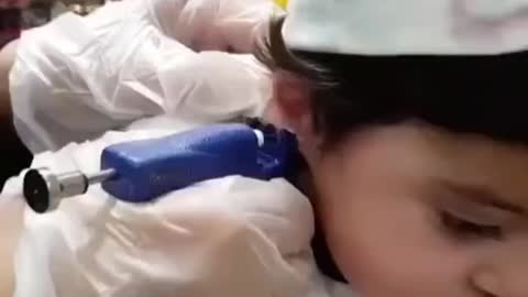 cute baby about to cry,cute baby videos cute baby reaction after ear piercing#cutebabygirl #cutebaby
