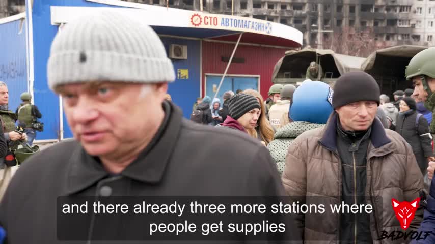 MSM Lying! Russia Providing Food, Water, Medical Supplies to Mariupol Residents. Here's Proof!