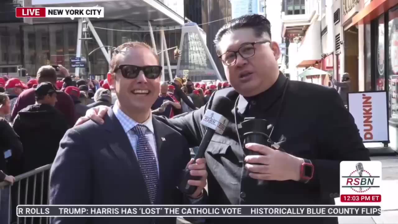 Fake Kim Jong-Un punks MAGA host