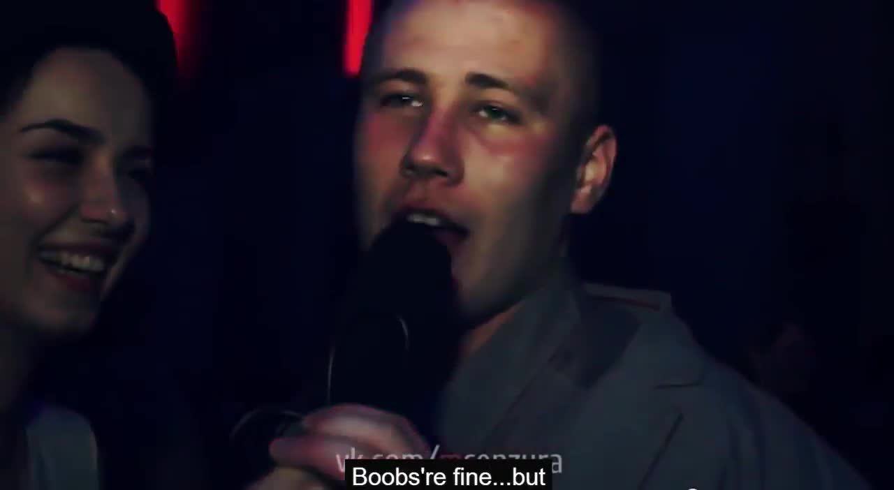 Russian at club asked 'Whats The Most Important Thing In A Woman_'