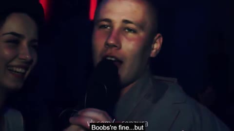 Russian at club asked 'Whats The Most Important Thing In A Woman_'