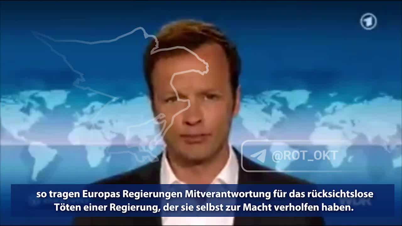 🇩🇪📺 IM JAHR 2014 WUSSTE DIE ARD NOCH, DASS KIEW DIE ZIVILBEVÖLKERUNG IM DONBASS TERRORISIERTE