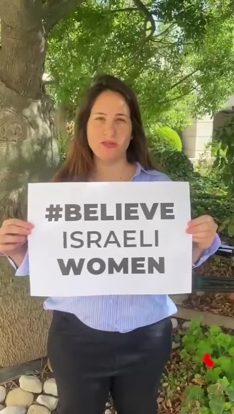 The Phrase 'Believe Israeli Women' Trends As They Are Overlooked By The Global Community