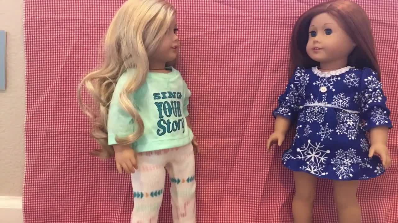 Christmas Eve Dreams (American Girl Stopmotion)