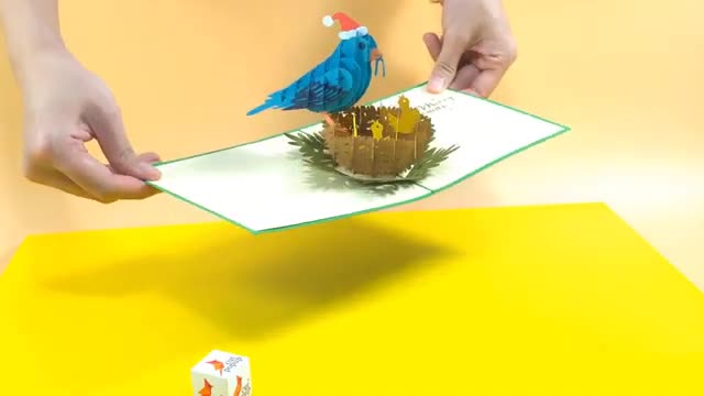 Hermosos pajaros d papel