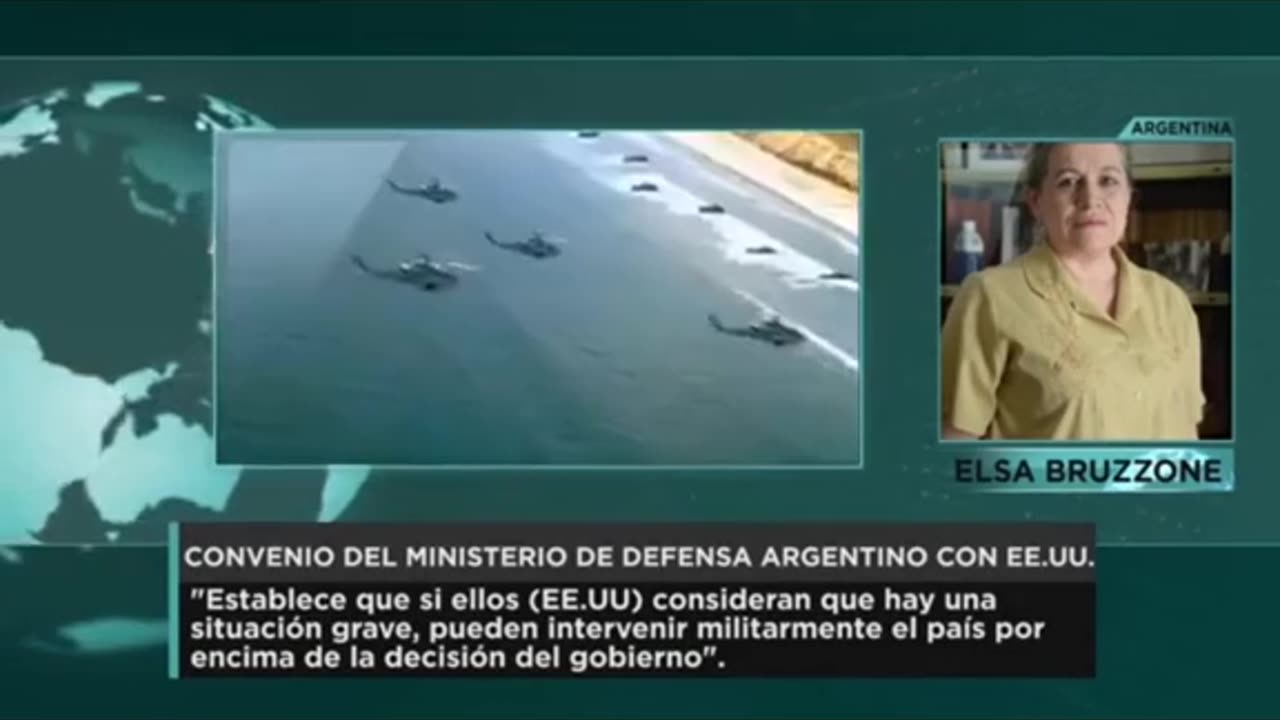Posible Intervencion Militar de EEUU en Argentina. Politicos vende patria