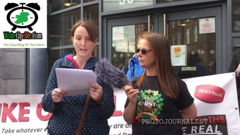 Fierce heart, clear mind and plain speak: WakeUpéiRe Information Drop, Limerick city