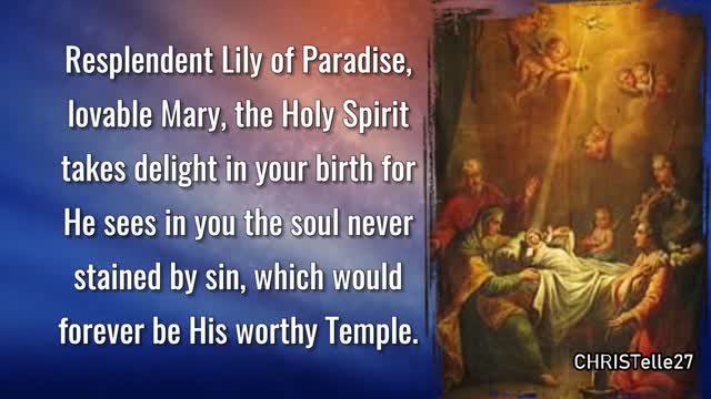 NOVENA FOR THE NATIVITY OF THE BLESSED VIRGIN MARY: Day 5