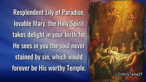 NOVENA FOR THE NATIVITY OF THE BLESSED VIRGIN MARY: Day 5