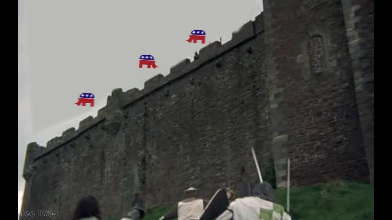Liz and her RINO frens getting tossed