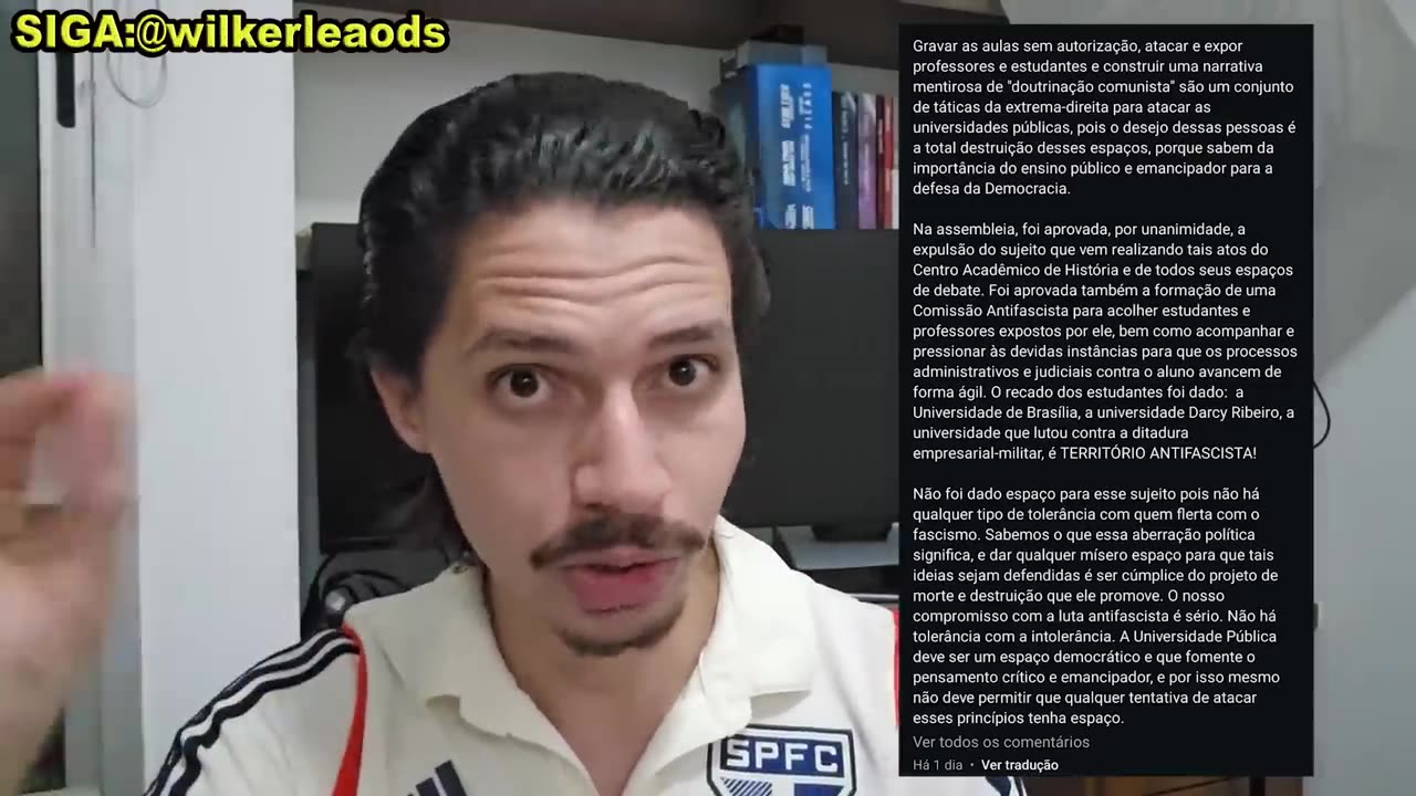 Os alunes derrubaram o meu vídeo da Assembleia Antif@cist@... - Ep 18