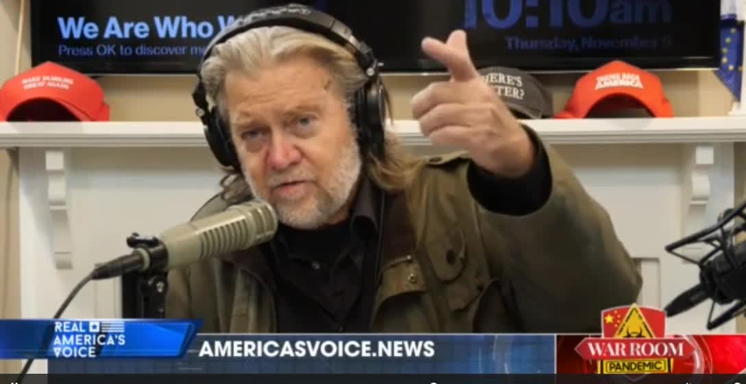 Steve Bannons WarRoom 11/06 2020 What was banned by twitter