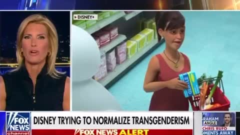 Disney trying to normalize Transgenderism.