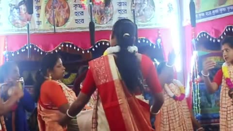 জয় মা অষ্ঠ সখি সম্প্রদায় কৃষ্ণ নাম কীর্তন sanatan paribar