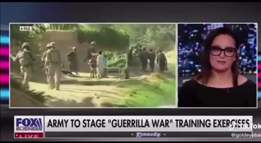 Military Training to Overthrow Illegitimate Government???